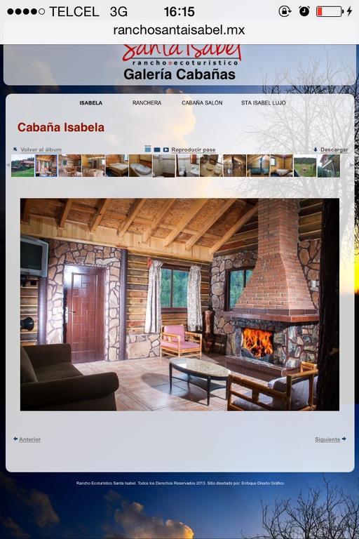 Cabanas Santa Isabel Refugio Exterior photo