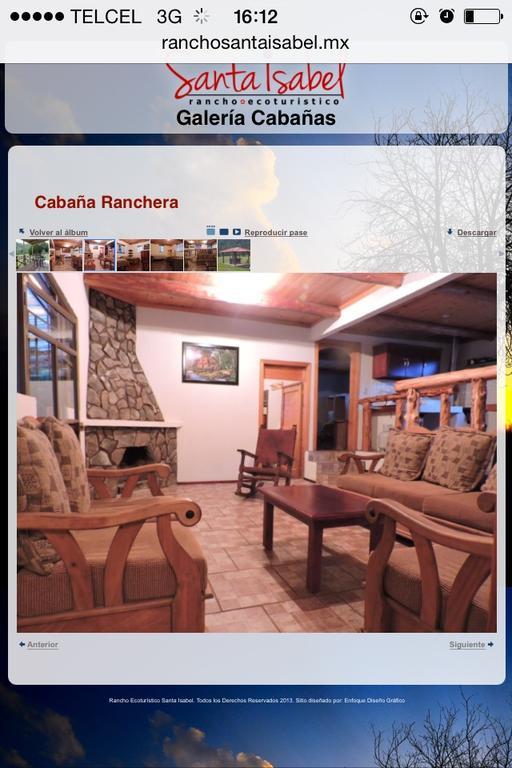 Cabanas Santa Isabel Refugio Exterior photo